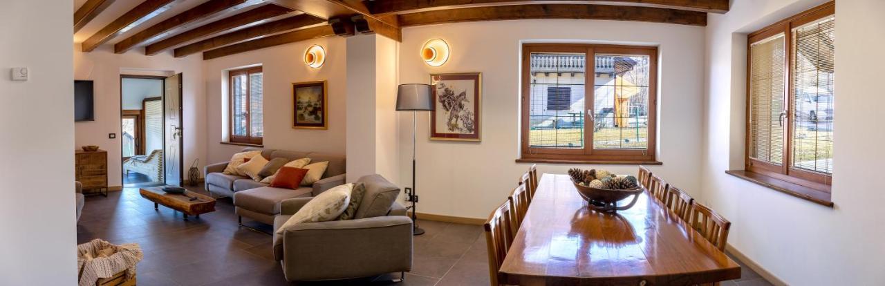 Maison Faganello Chalet Tambre dʼAlpago Exteriör bild