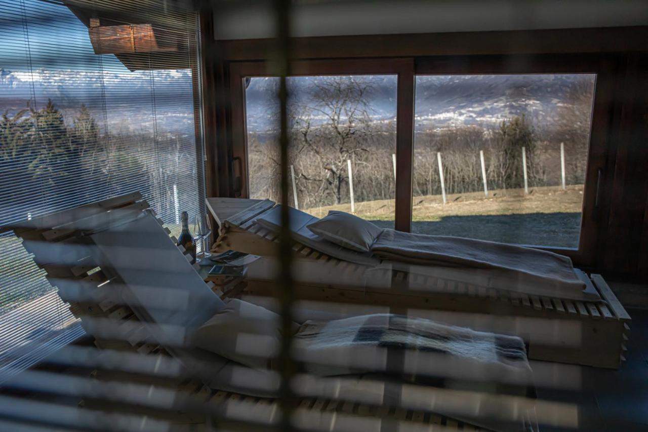 Maison Faganello Chalet Tambre dʼAlpago Exteriör bild