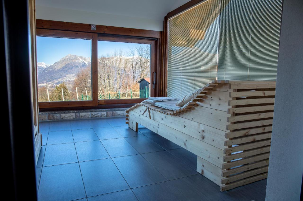 Maison Faganello Chalet Tambre dʼAlpago Exteriör bild